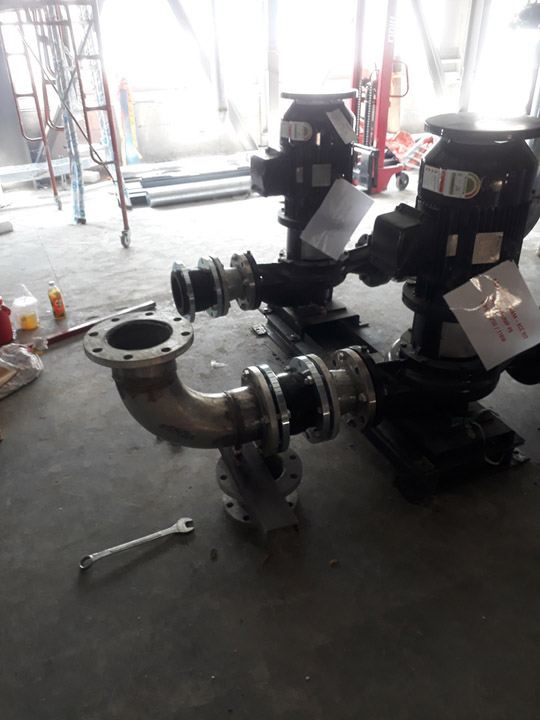 Đường ống công nghệ, đường ống chiller