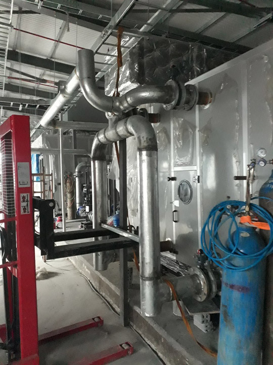 Đường ống công nghệ, đường ống chiller