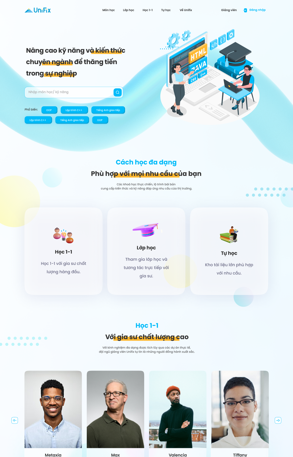 Mẫu Website