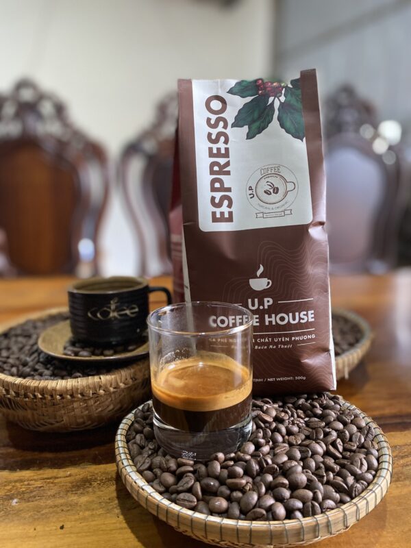 Cà phê Espresso pha máy