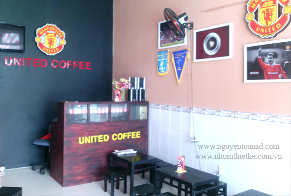 Trang trí quán UNITED COFFEE