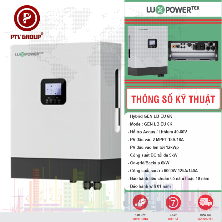Inverter Hybrid Luxpower GEN 6K