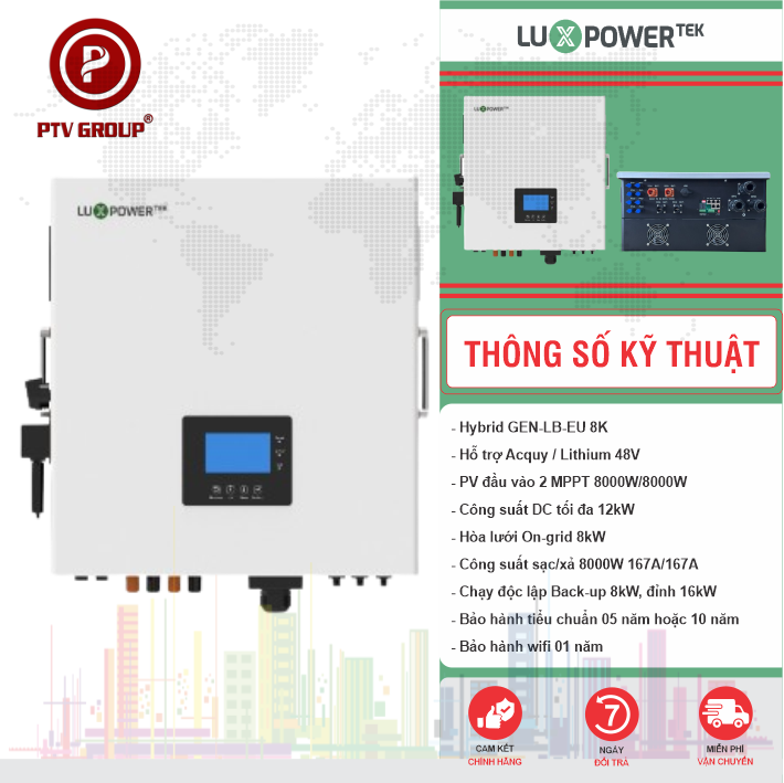 Inverter Hybrid Luxpower GEN 8K
