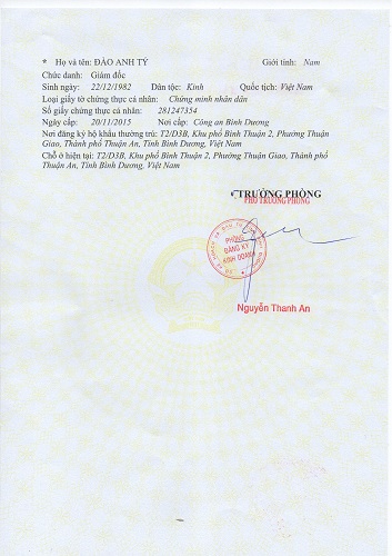 Giấy phép ĐKKD