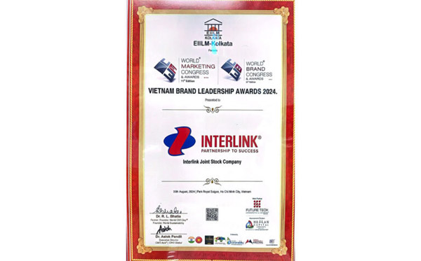 Giải thưởng Vietnam brand leadership 2024