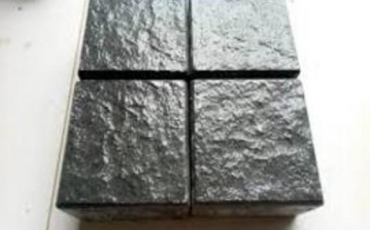 Gạch Cubic sần màu đen