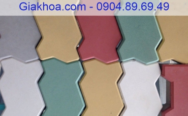 Gạch Ziczac lát vỉa hè