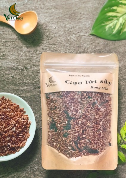Gạo lứt sấy rong biển