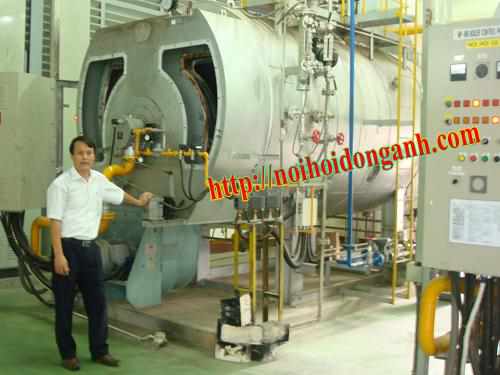 Nồi hơi đốt gas