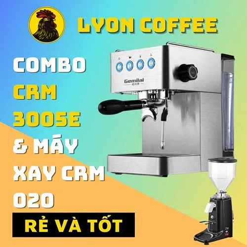 Máy pha cà phê Gemilai CRM 3005E