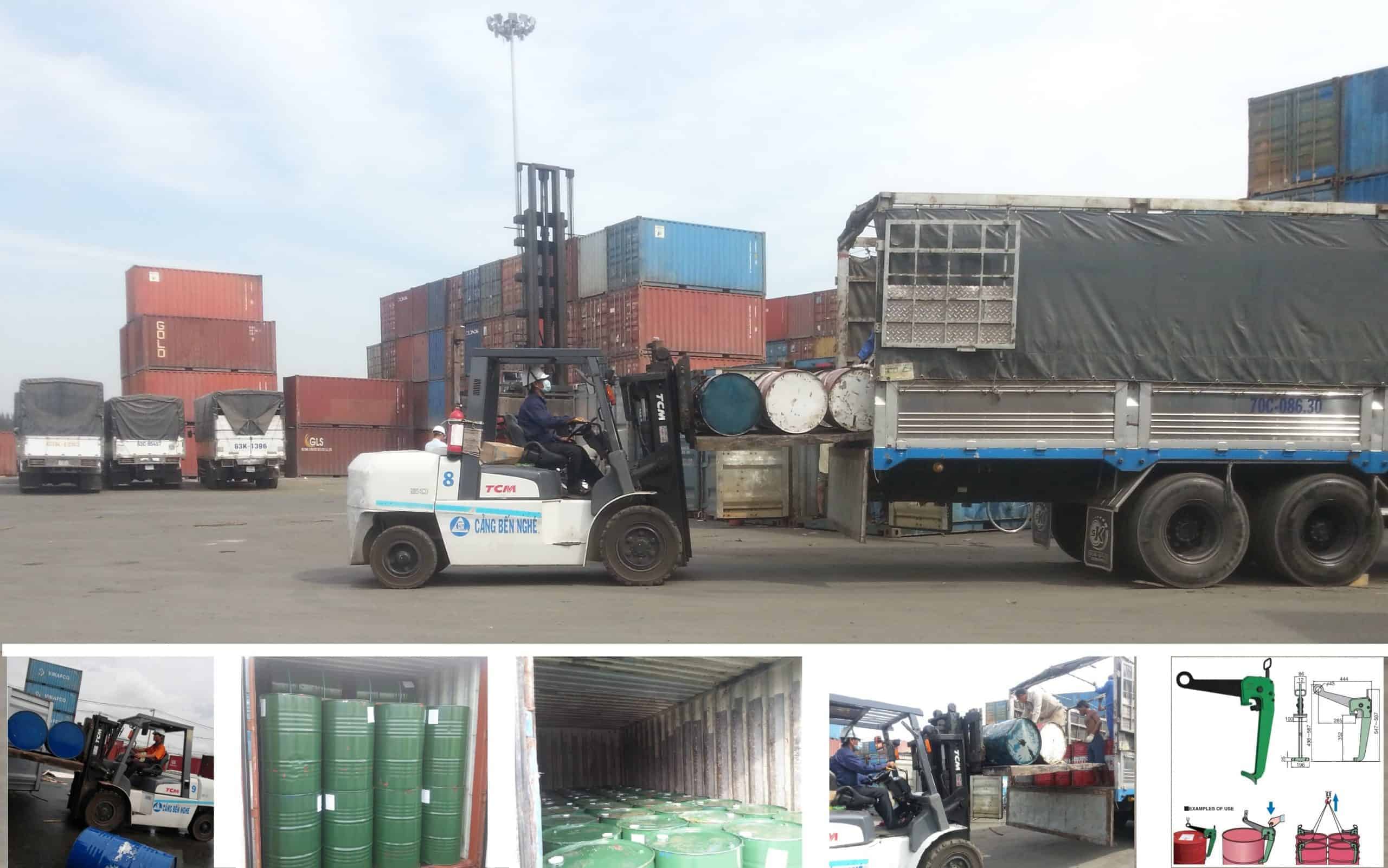 Ghép hàng Bắc Nam theo khối lượng