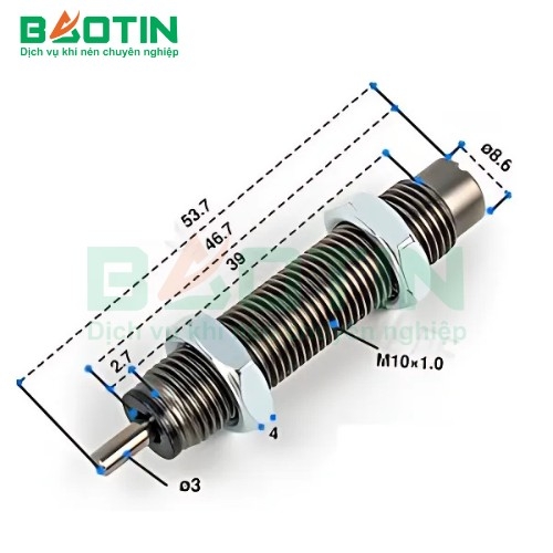Giảm chấn RB1007