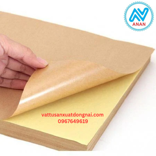 Giấy Decal A4 da bò