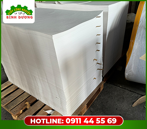 Giấy Kraft trắng