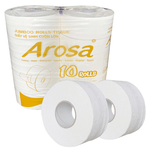 Giấy lau tay Arosa 800g – cuộn công nghiệp