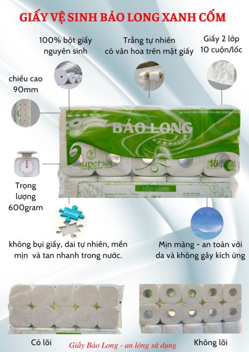 Giấy vệ sinh 2 lớp