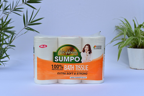 Giấy vệ sinh Sumpo lô 10 cuộn