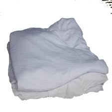 Giẻ lau cotton trắng khổ lớn