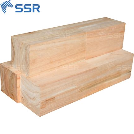 Gỗ xoan đào ghép khối vuông