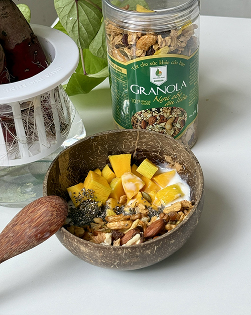 Granola 30% Yến Mạch Hộp 475g