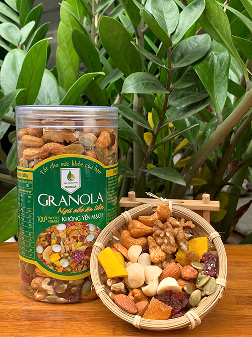 Granola Không Yến Mạch