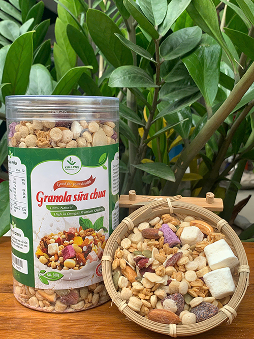 Granola Sữa Chua Hộp 380g