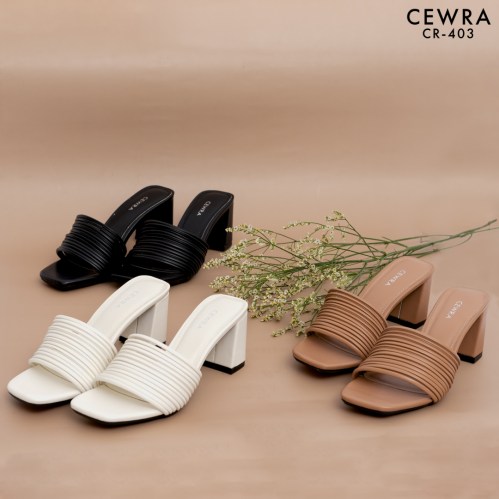 Guốc thời trang 7 phân Cewra CR-403