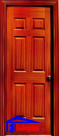 Cửa gỗ Veneer SGD-6A-Sapele