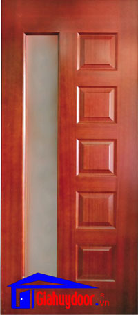 Cửa gỗ Veneer SGD-6GL-Camxe