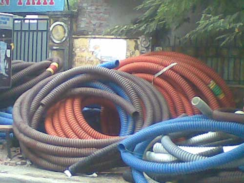 Hạt nhựa HDPE đùn ống các màu
