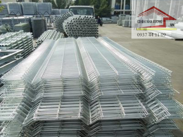 Gia công hàng rào lưới thép hàn