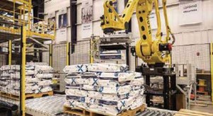 Robot xếp bao