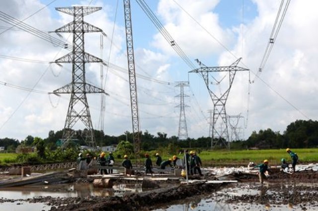 Thi công đường dây điện 110-500kV