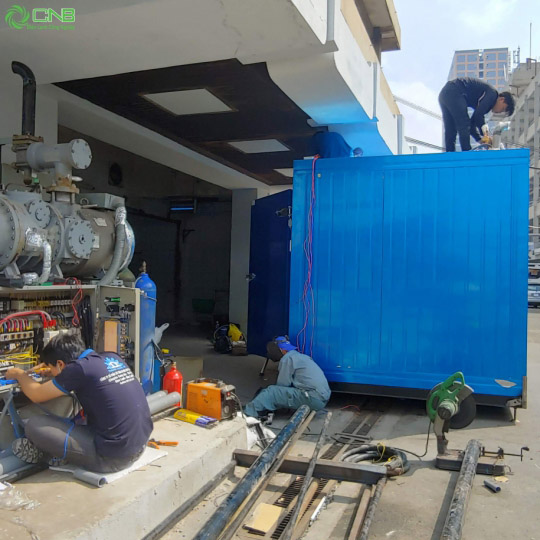 Hầm đông gió 450kg/h