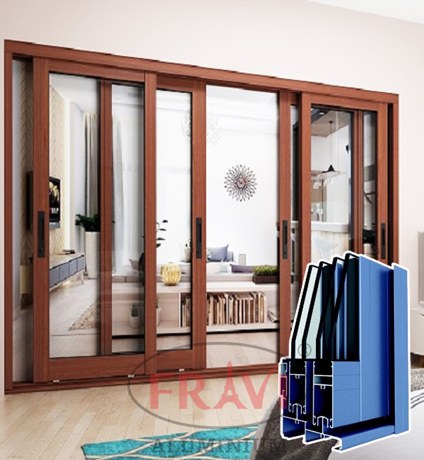 Hệ cửa lùa Fravi Xingfa XF93