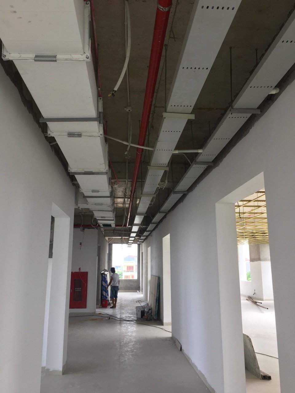 Hệ thống đường điện, cấp thoát nước và ĐHKK