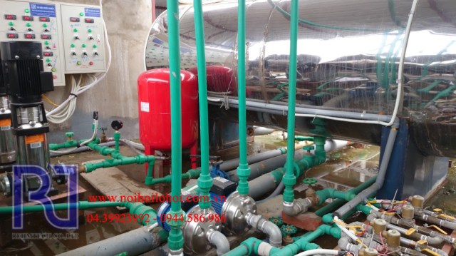 Hệ thống nước nóng trung tâm cho khách sạn