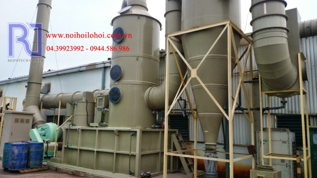 Hệ thống xử lý khí thải nồi hơi