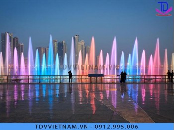 Hệ thống đài phun nước phao nổi