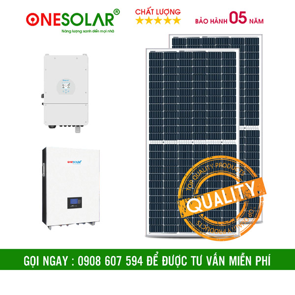 Hệ thống năng lượng mặt trời 12.5KWP