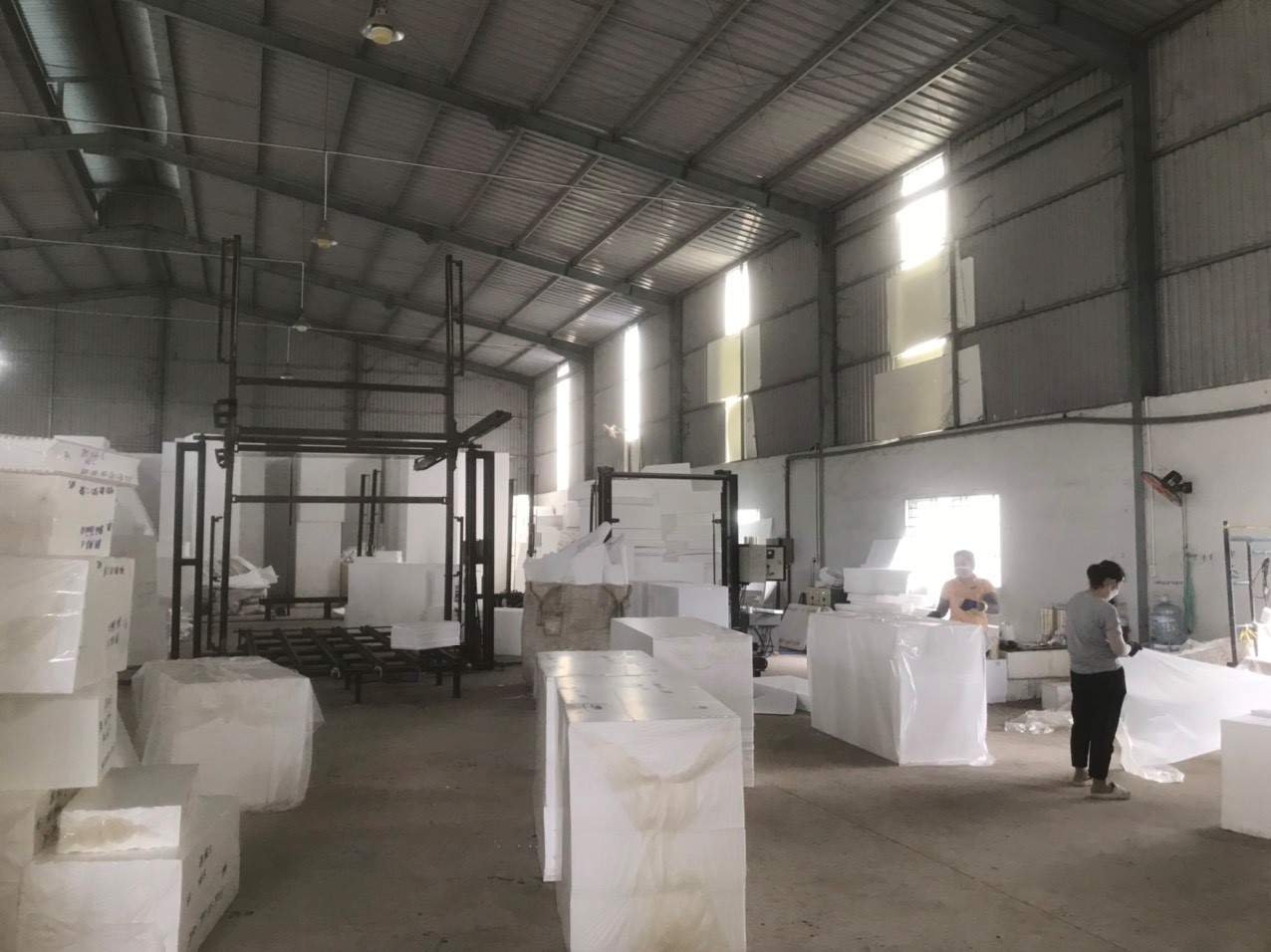 Sản xuất xốp tấm, xốp góc, xốp hình