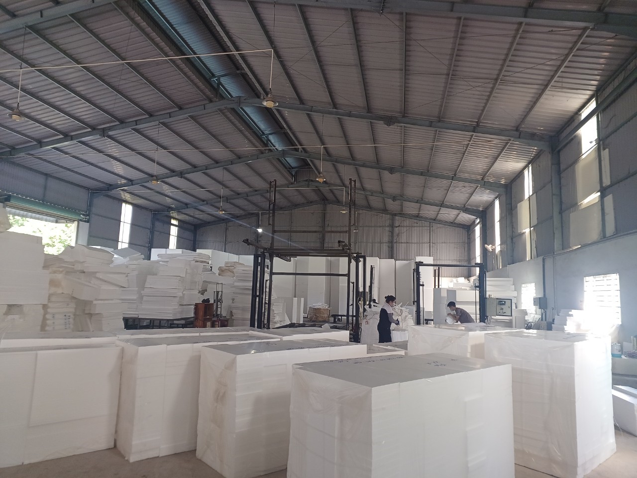 Sản xuất xốp tấm, xốp góc, xốp hình