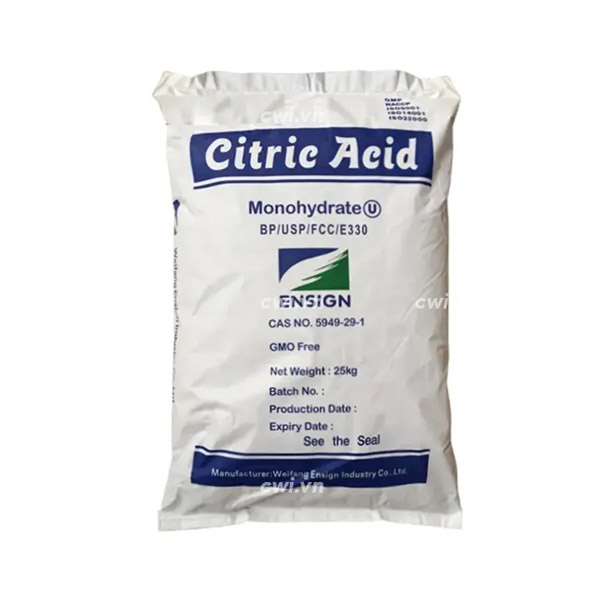 Axit chanh (axit citric) C6H8O7