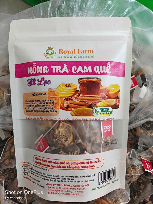 Hồng trà cam quế