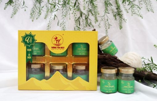 Hộp 6 hũ luxury vị Vani - Lá dứa