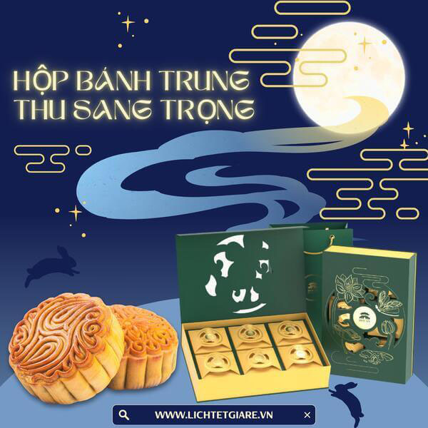 In hộp bánh trung thu sang trọng