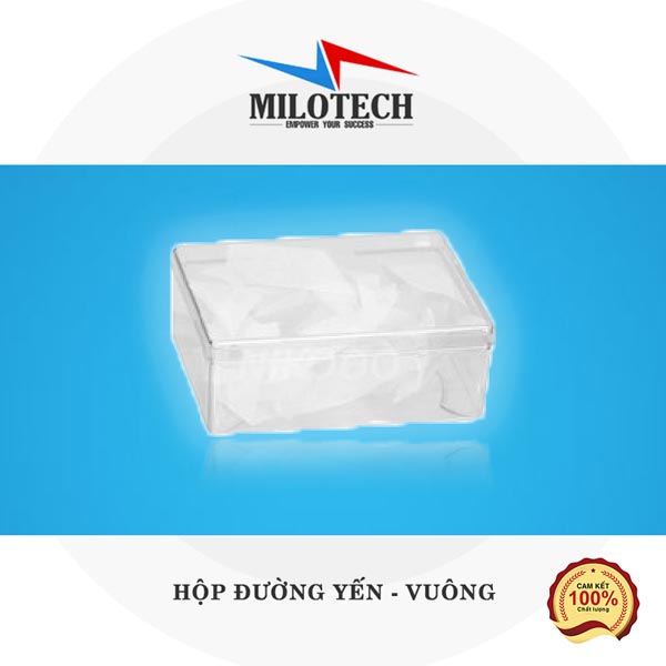 Hộp đường yến vuông
