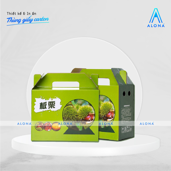 In hộp giấy carton