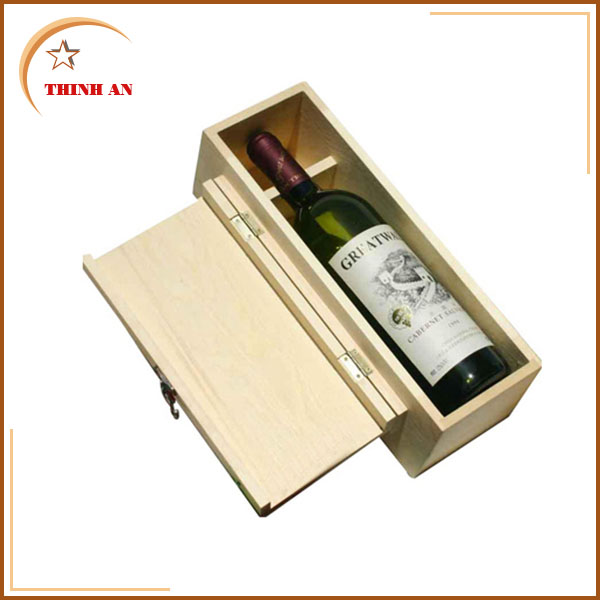 Hộp gỗ đựng rượu, làm quà tặng