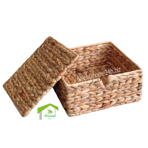 Hộp lục bình nắp rời để bàn